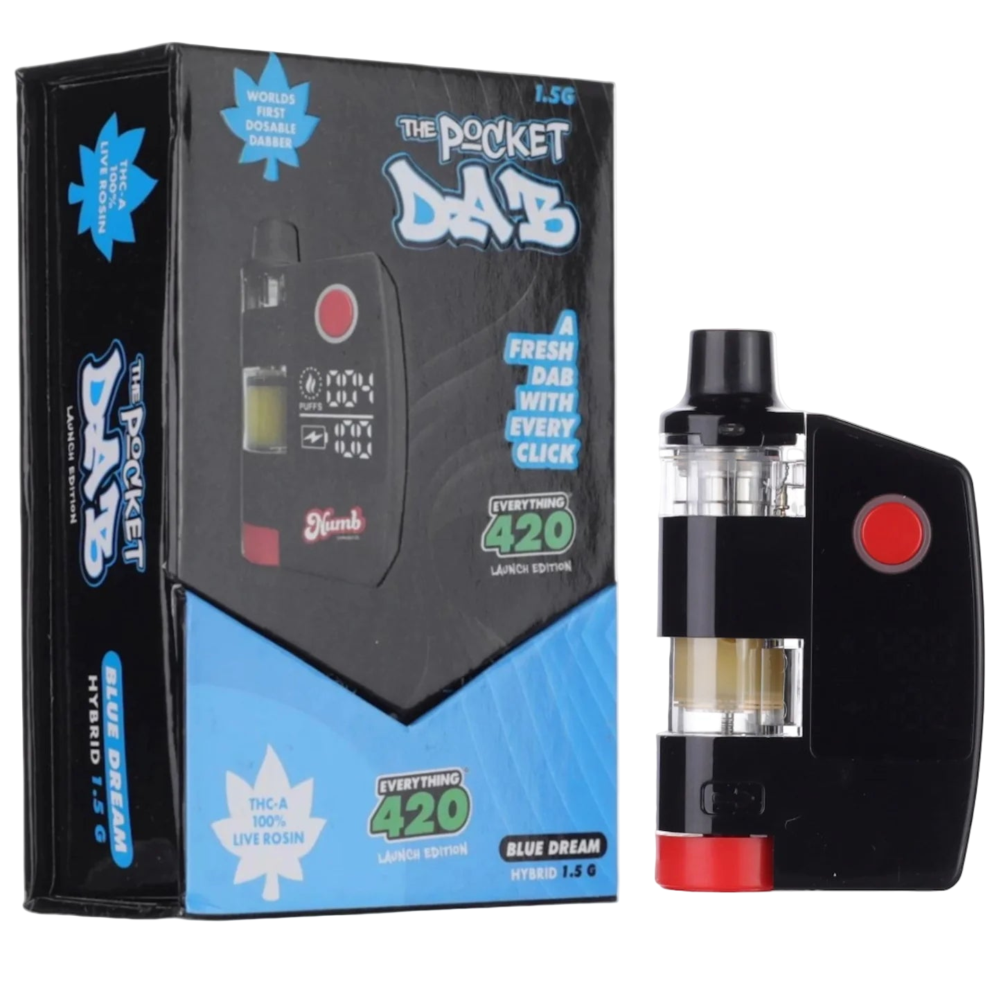 THC-A Live Rosin Blue Dream Pocket Dab - 1.5g