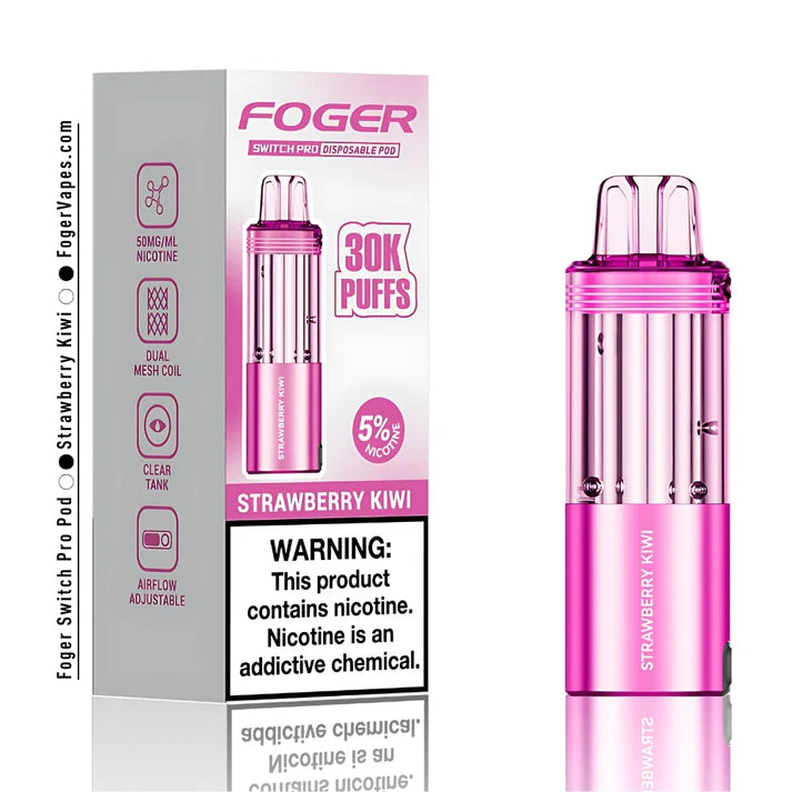 Strawberry Kiwi Foger Switch Pro Pod 30K Puffs ( Pod Only )