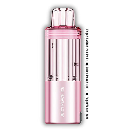 Juicy Peach Ice Foger Switch Pro Pod 30K Puffs