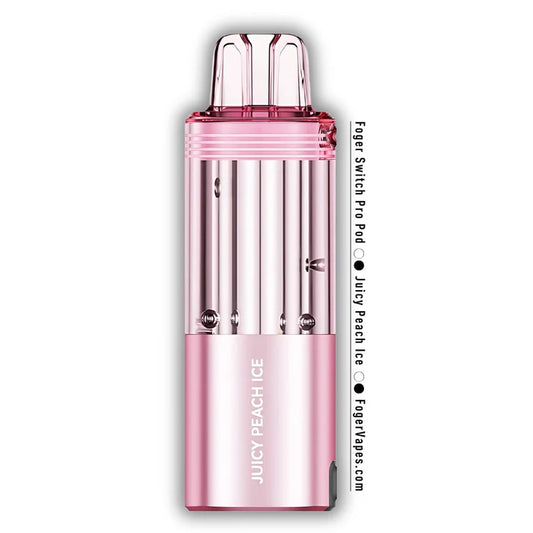 Juicy Peach Ice Foger Switch Pro Pod 30K Puffs