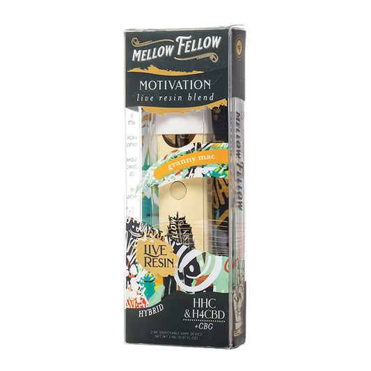 Motivation Blend 2G Live Resin Disposable Vape - Granny Mac (Hybrid)