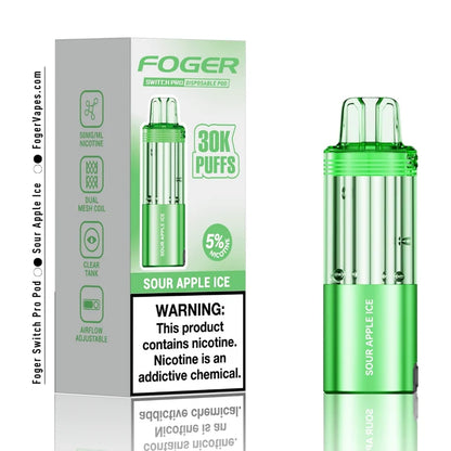 Sour Apple Ice Foger Switch Pro Pod 30K Puffs ( Pod Only )